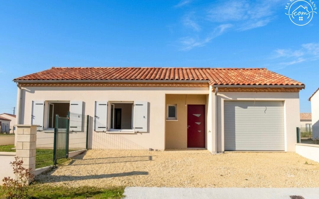 Maison à vendre aux Artigues de Lussac 92 m²