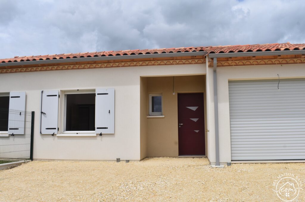 façade entrée plan resserré
